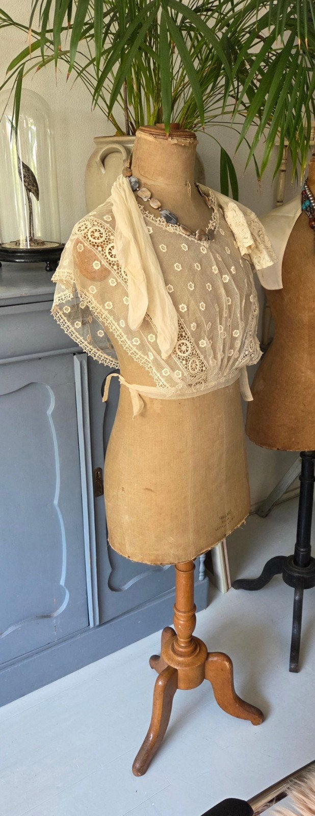 Antieke Franse mannequin paspop Stockman Paris in goede staa, Ophalen