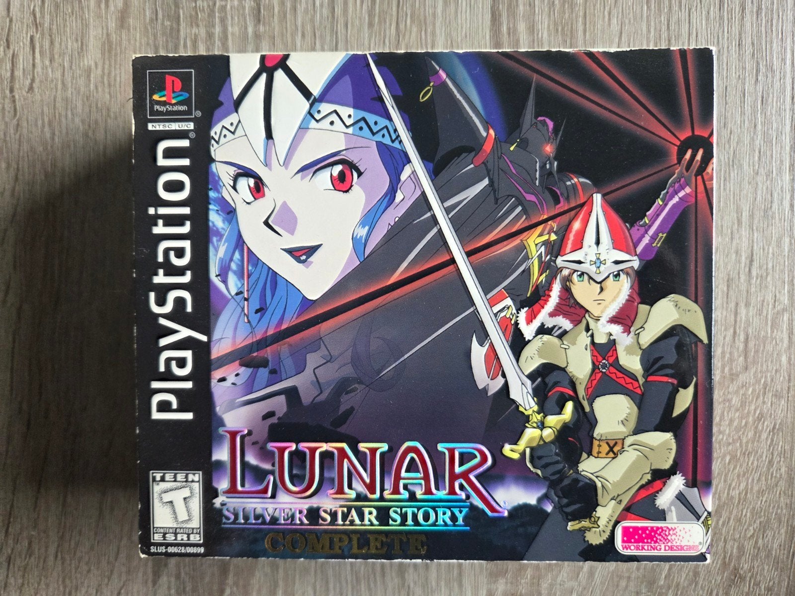 Lunar Silver Star Story Complete ps1 ntsc compleet, Spelcomputers en Games, Games | Sony PlayStation 1, 1 speler, Ophalen of Verzenden