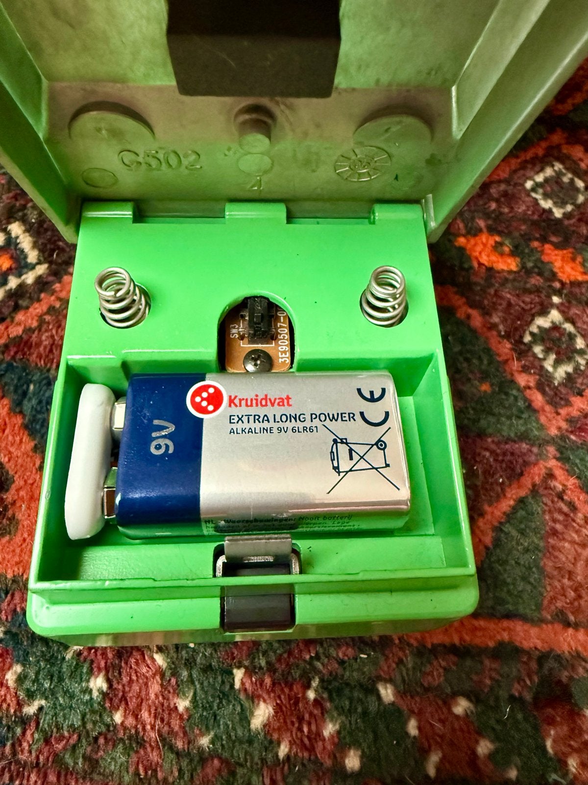 Ibanez TS7 GREEN LTD Tubescreamer Vintage, Ophalen of Verzenden, Gebruikt, Distortion, Overdrive of Fuzz