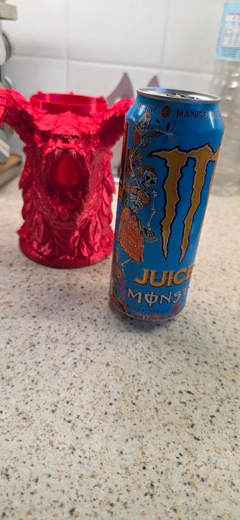 Deathclaw Fallout Monster Blik Drinkhouder - Uniek Design, Ophalen of Verzenden, Nieuw