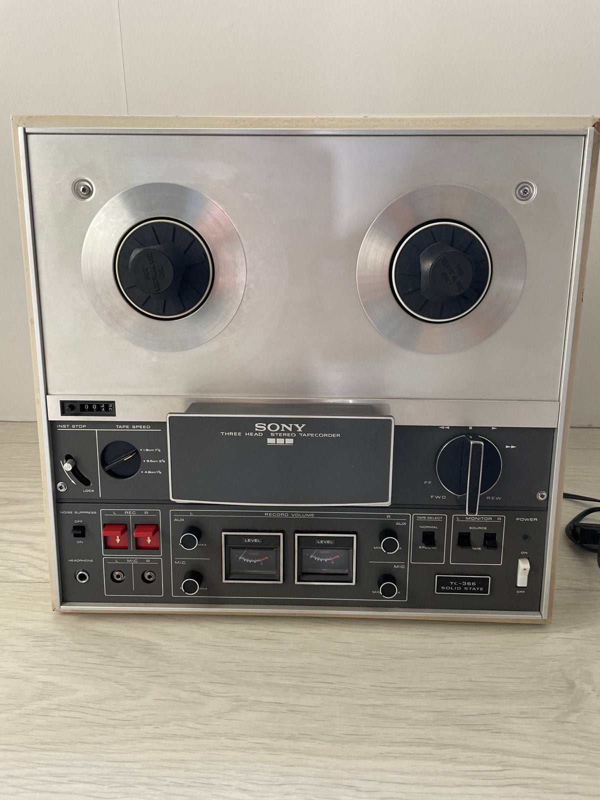 Sony TC-366 Bandrecorder - Opknapper voor de hobbyist, Audio, Tv en Foto, Bandrecorders, Ophalen, Defecte bandrecorder