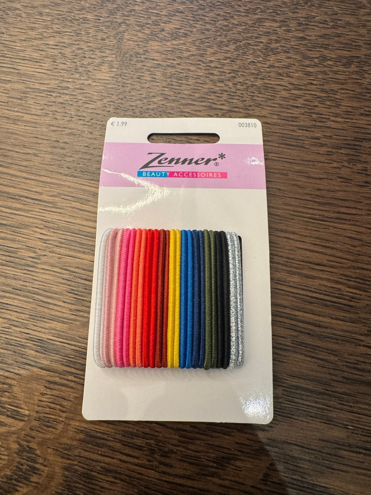 Zenner Haarelastiekjes - 24 stuks in diverse kleuren, Ophalen of Verzenden, Nieuw, Overige typen
