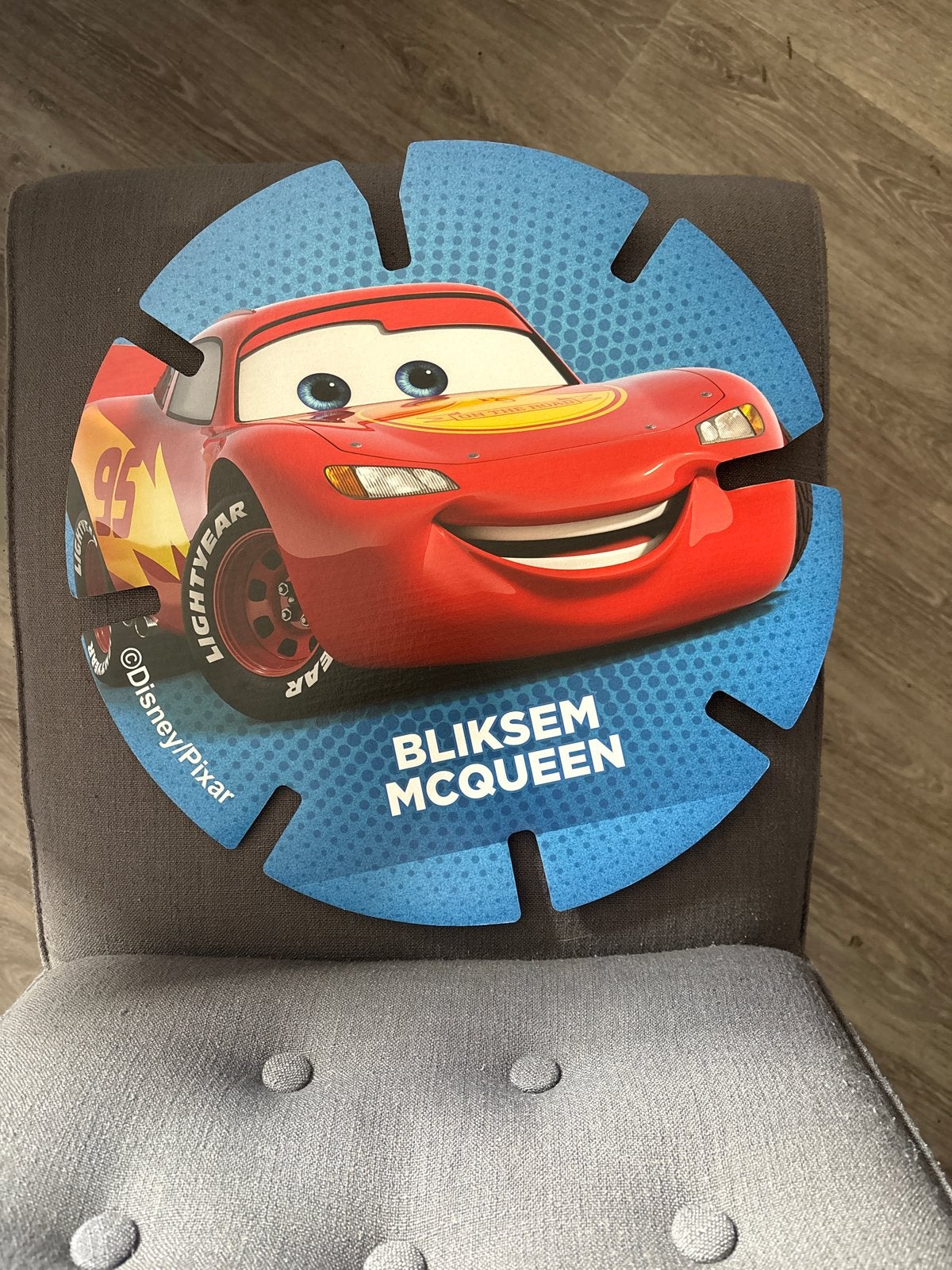 Disney/Pixar Cars Bliksem McQueen XL Diskeyz, Verzamelen, Ophalen, Zo goed als nieuw