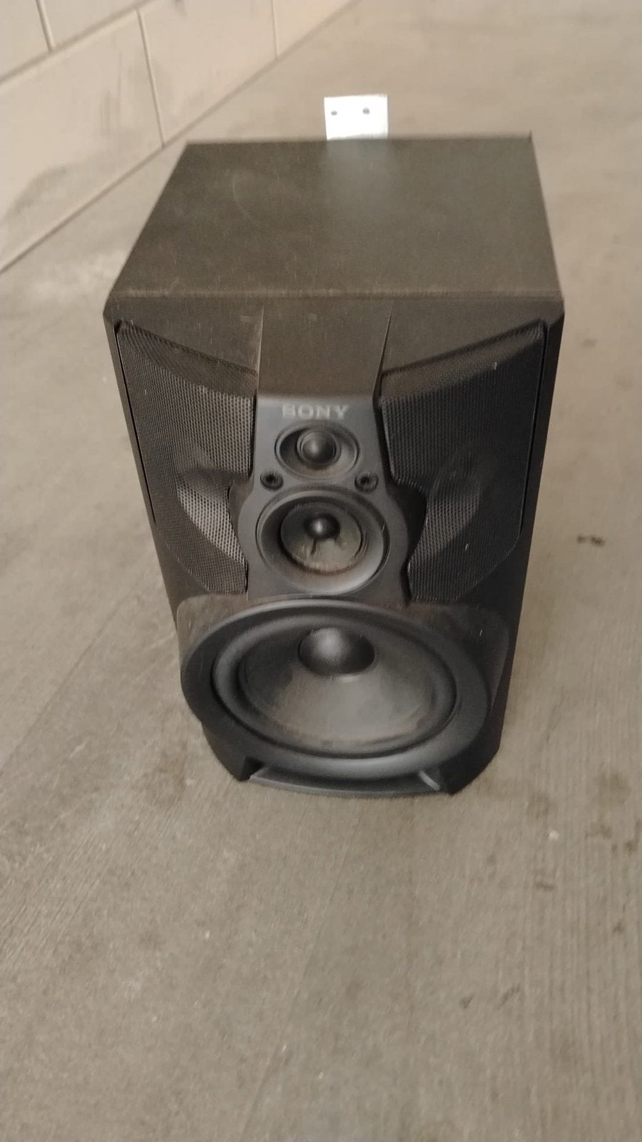 2 Sony SS-L60V Boekenplank Luidsprekers - Gebruikt, Ophalen, Gebruikt, Sony, Minder dan 60 watt