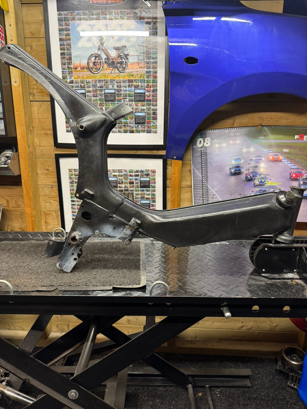 Tomos frame zonder kenteken, Ophalen, Gebruikt, Frame