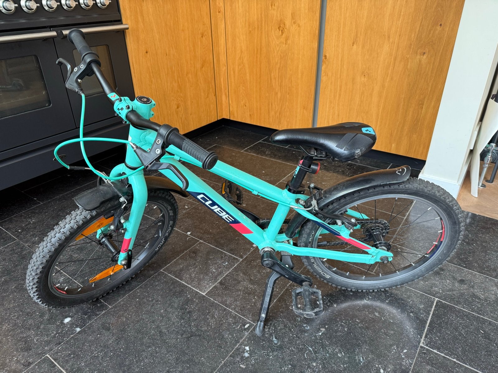 Cube Acid SL Kinderfiets 18 inch, Ophalen, Gebruikt, Velgrem, 16 tot 20 inch