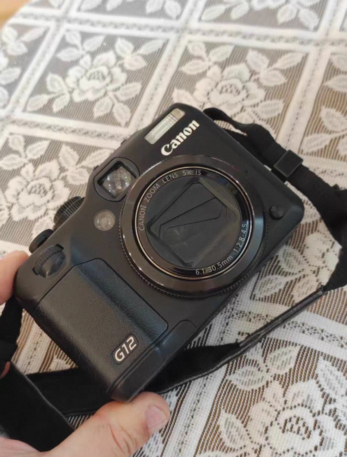 Canon PowerShot G12 Compact Camera - Uitstekende Staat, Ophalen of Verzenden, Zo goed als nieuw, Canon, 4 t/m 7 keer
