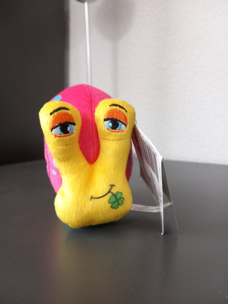 Achtertuinmini's Sjon slak Lidl knuffel knuffeldier, Ophalen of Verzenden, Nieuw, Overige typen, Klein (minder dan 20 cm)