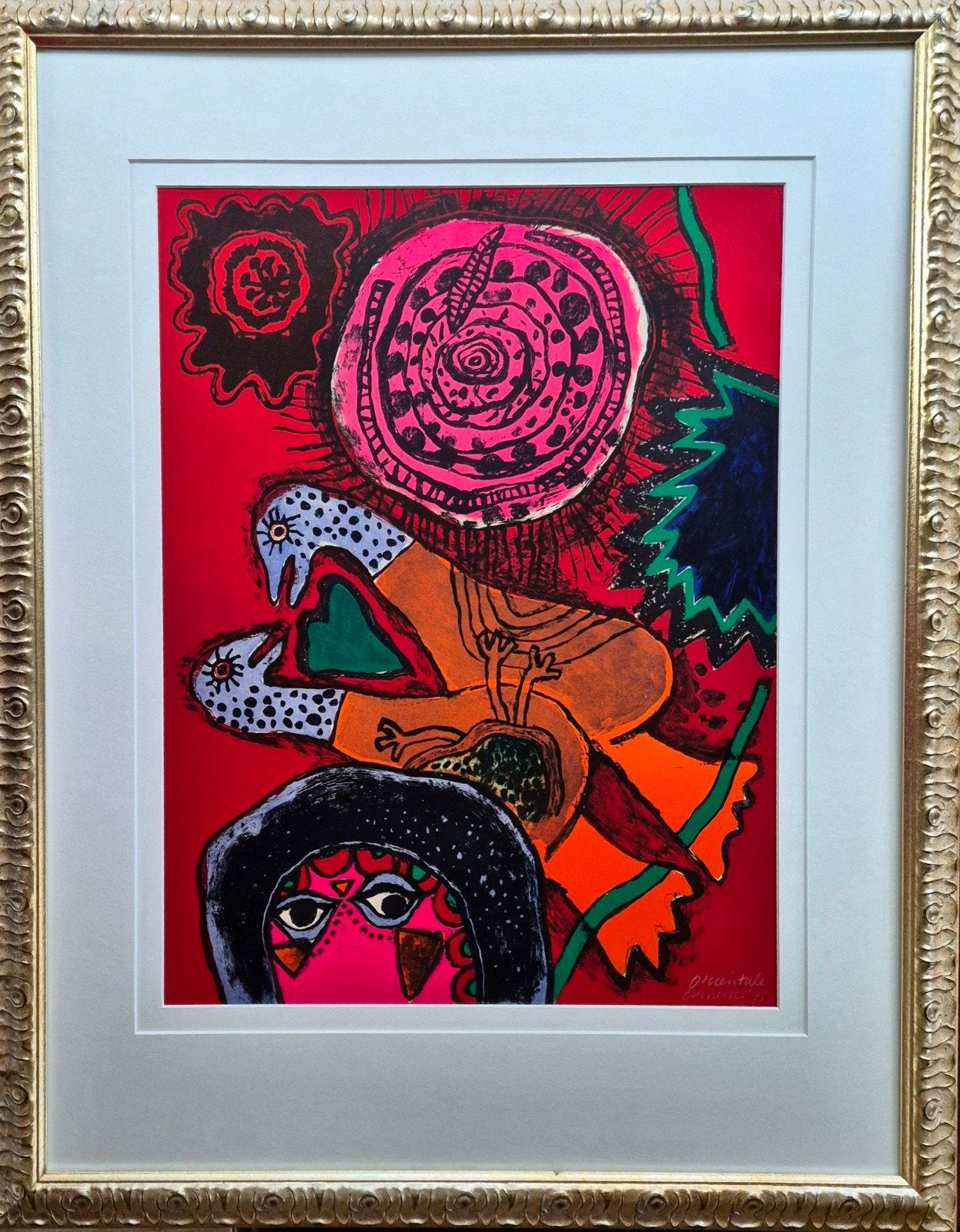 Corneille - L'Orientale (1975) - Lithografie special., Ophalen of Verzenden