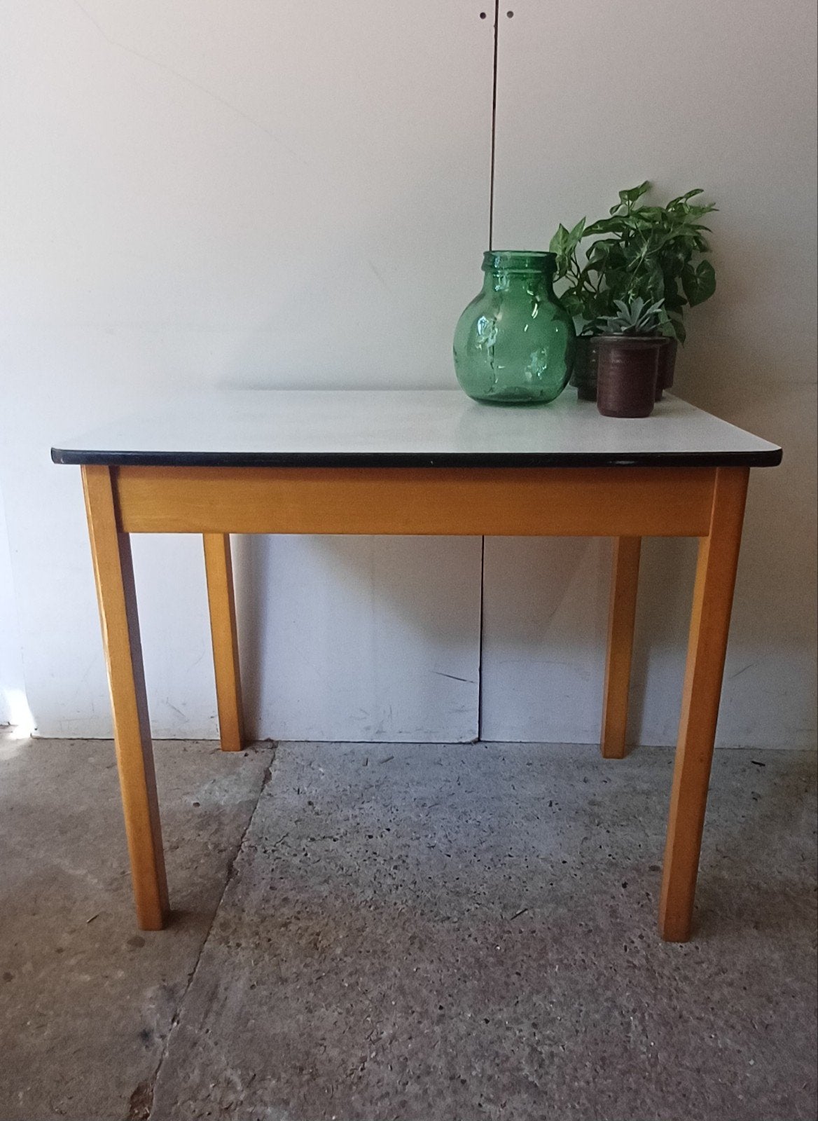 Vintage jaren 60 keukentafeltje eettafel bureautje, Ophalen of Verzenden