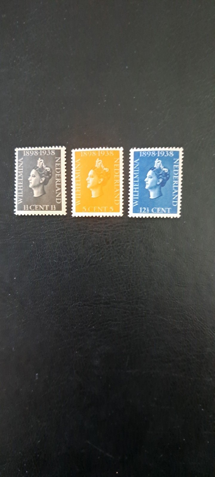 Serie Koningin Wilhelmina postfris met ietsje plak 1938 ., Postzegels en Munten, Postzegels | Nederland, Ophalen of Verzenden