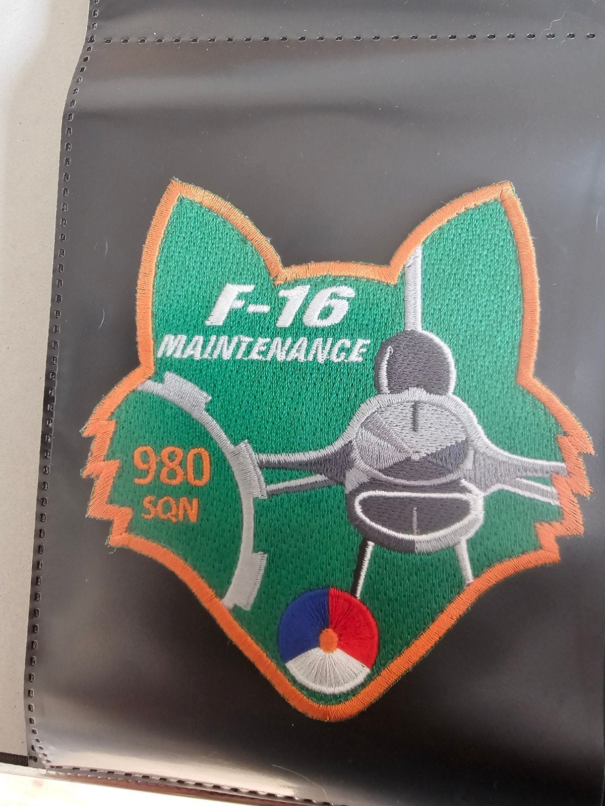 980 squadron, Ophalen of Verzenden, Zo goed als nieuw, Patch, Badge of Embleem