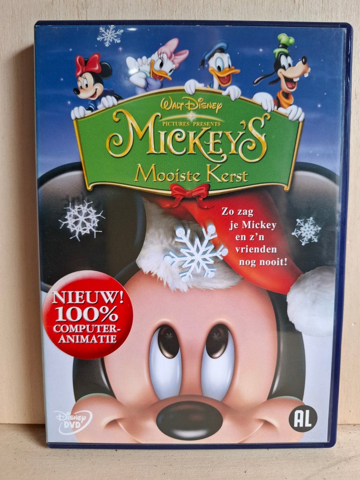 Mickey's Mooiste Kerst - Disney Animatie - DVD, Cd's en Dvd's, Ophalen, Tekenfilm, Zo goed als nieuw, Alle leeftijden