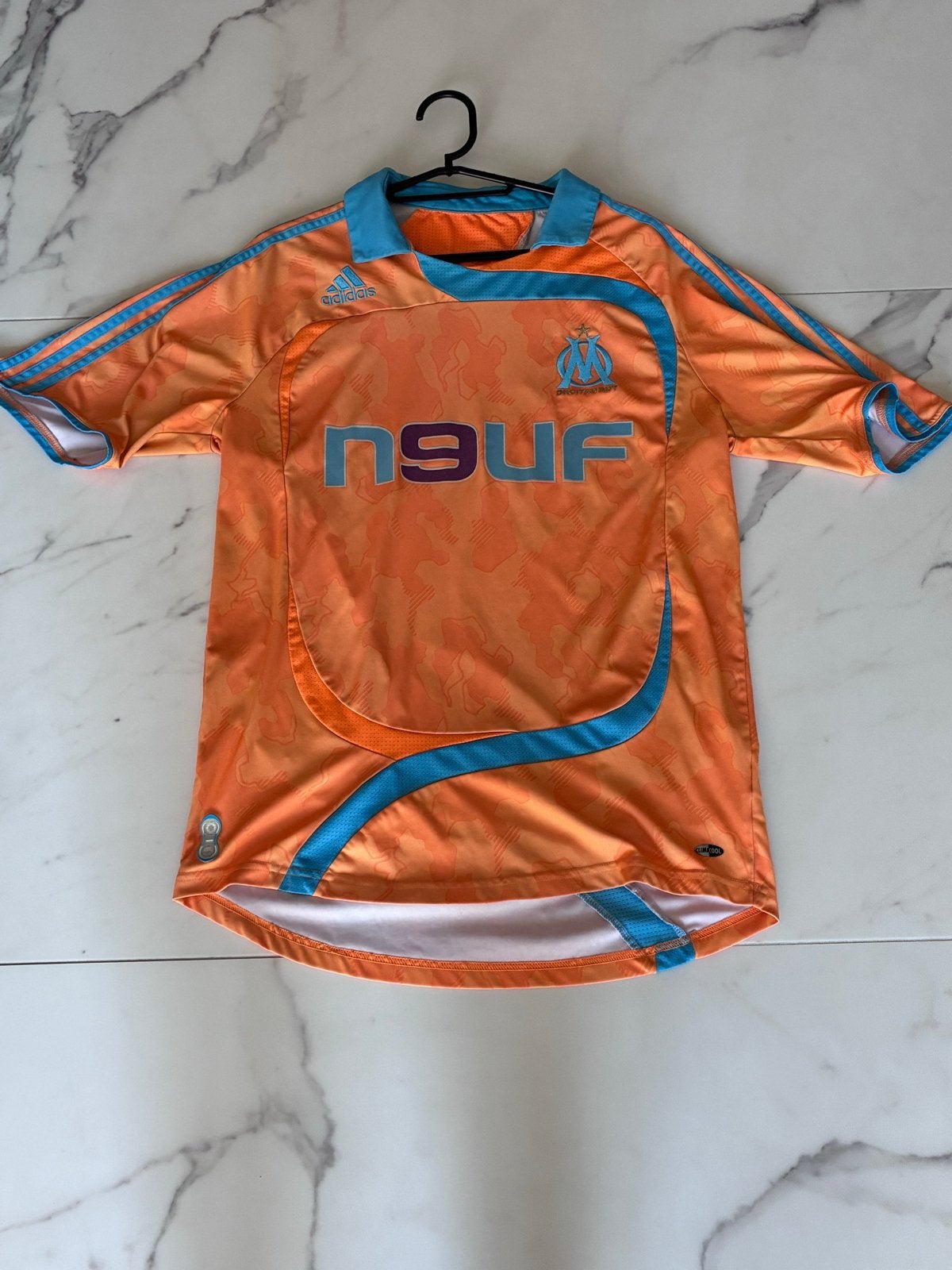 Adidas Olympique Marseille Thuisshirt 2007/2008 Maat M, Ophalen, Maat 48/50 (M), Oranje, Voetbal