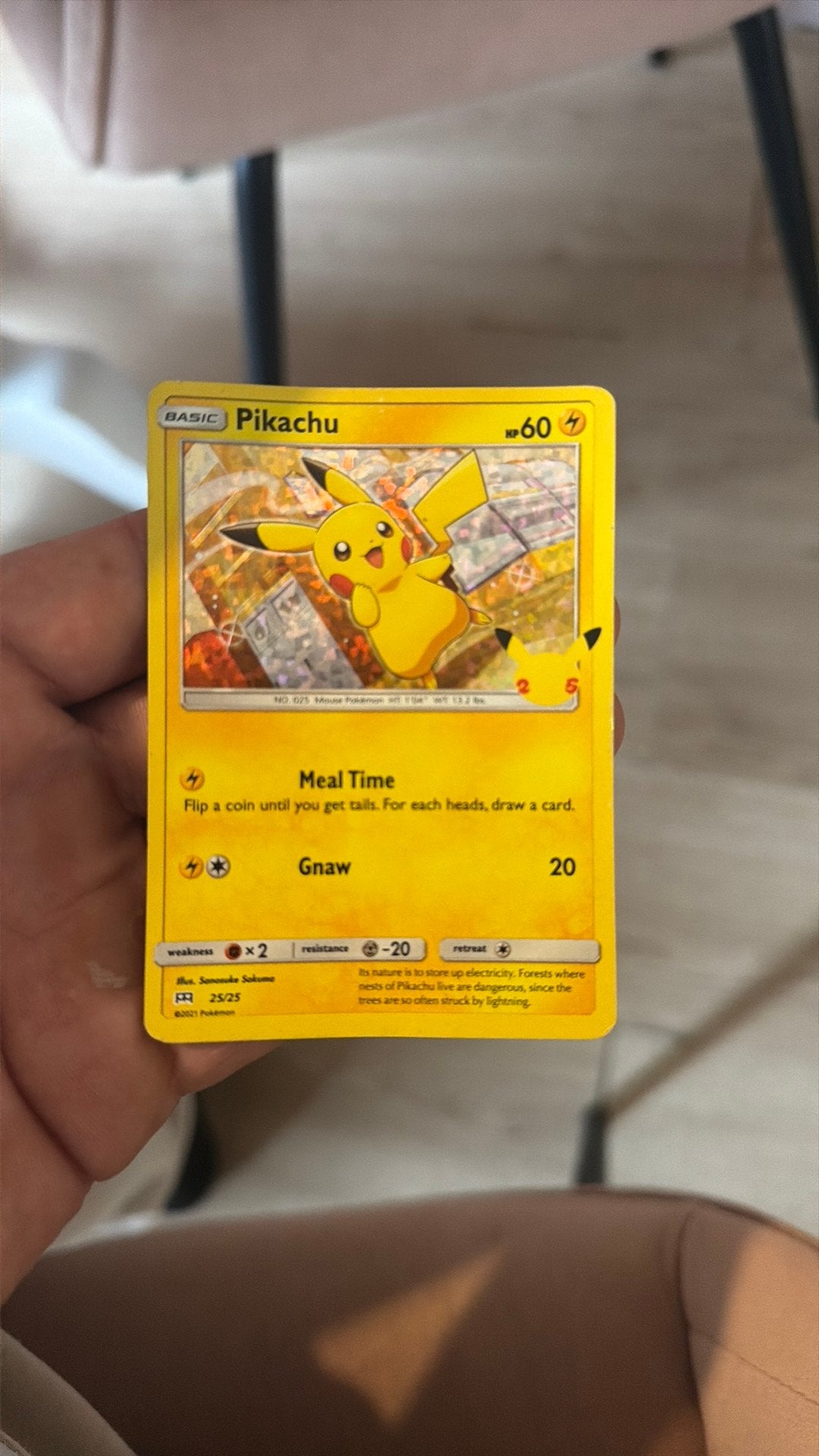 Pikachu #25 Pokemon McDonalds 2021   Pokemon kaart holo, Hobby en Vrije tijd, Ophalen of Verzenden, Zo goed als nieuw, Losse kaart