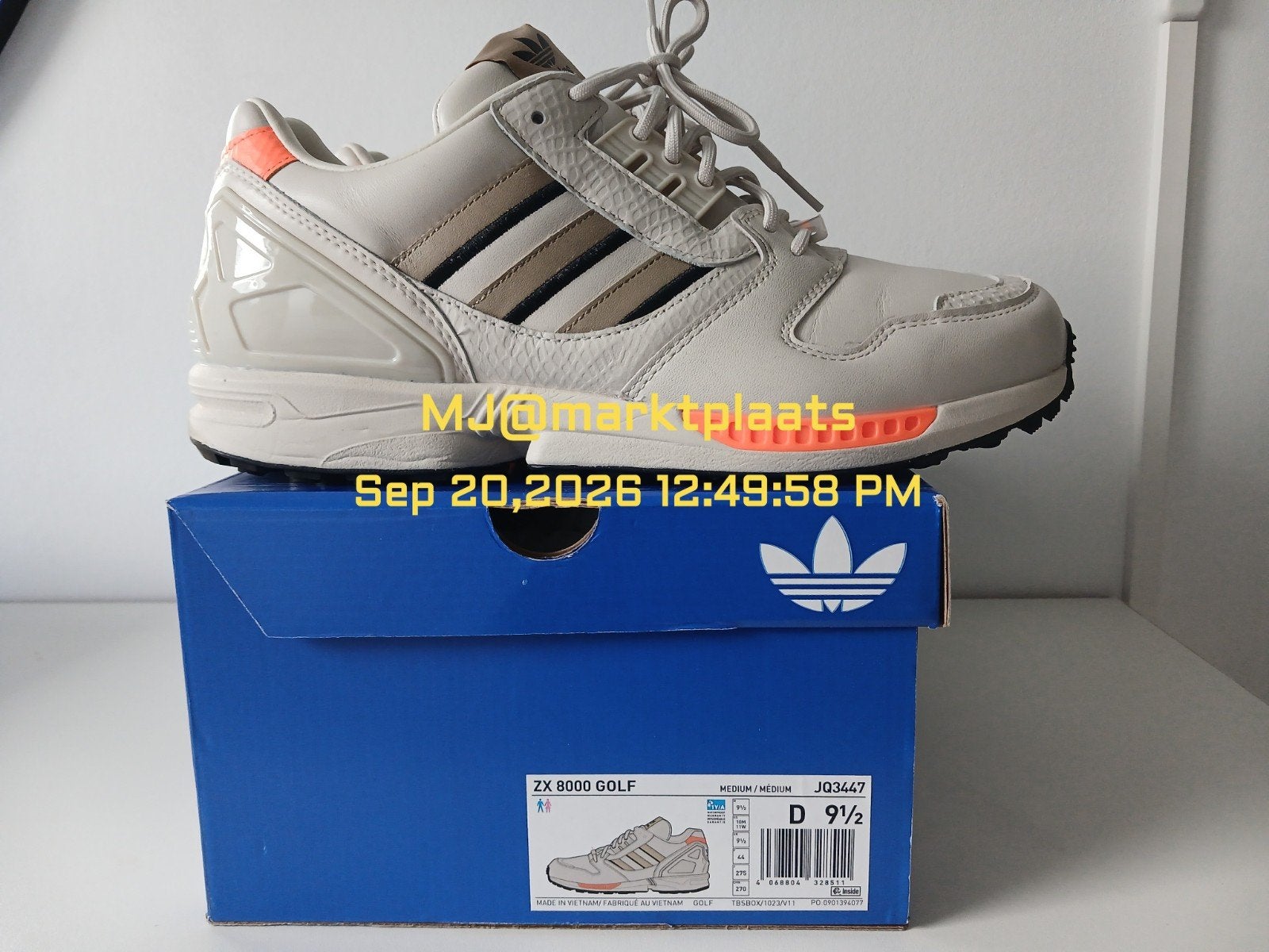 Adidas ZX 8000 Torsion Golf JQ3447, Overige kleuren, Ophalen of Verzenden, Adidas Originals, Sneakers of Gympen