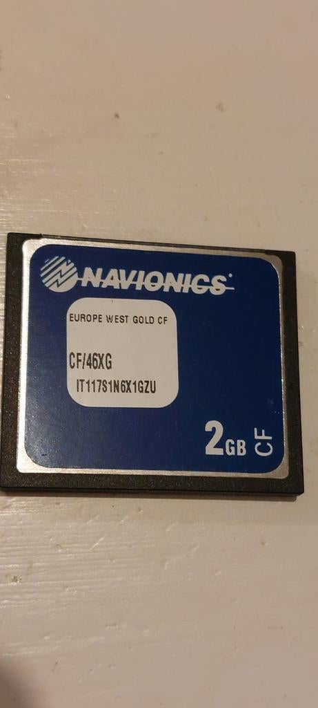 Navionics eurpe west gold kaartje, Watersport en Boten, Ophalen of Verzenden, Zo goed als nieuw, Kaartplotter of Fish Finder