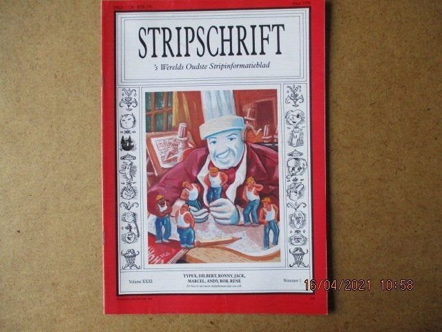 adv1281 stripschrift 308, Boeken, Stripboeken, Eén stripboek, Ophalen, Gelezen
