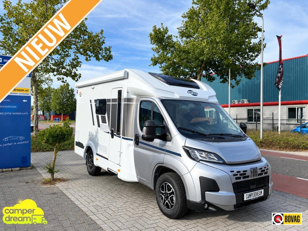 Carado T 135 Pro+ L=5.95 + ACTIEPAKKET, Automaat, Chemisch toilet, Standaard zit, Fiat