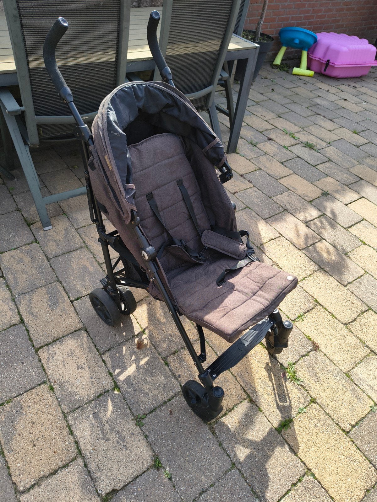 TOPMARK paraplu buggy - Compact en handig, Kinderen en Baby's, Ophalen, Gebruikt, Overige merken, Verstelbare rugleuning
