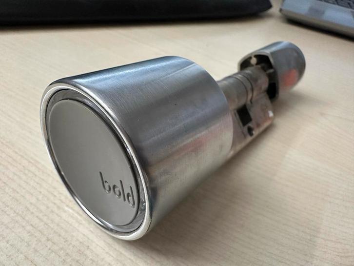 Bold Smart Cylinder SX-33 Classic, Doe-het-zelf en Verbouw, Hang- en Sluitwerk, Ophalen of Verzenden, Zo goed als nieuw, Rvs, Slot