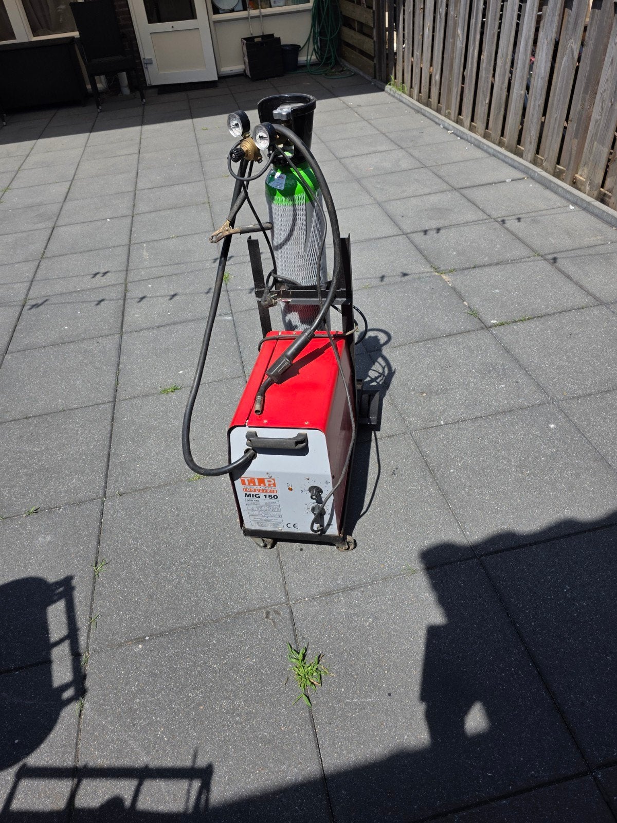Goedwerkende lasapparaat co2, Doe-het-zelf en Verbouw, Gereedschap | Lasapparaten, Ophalen of Verzenden, Zo goed als nieuw, Co2