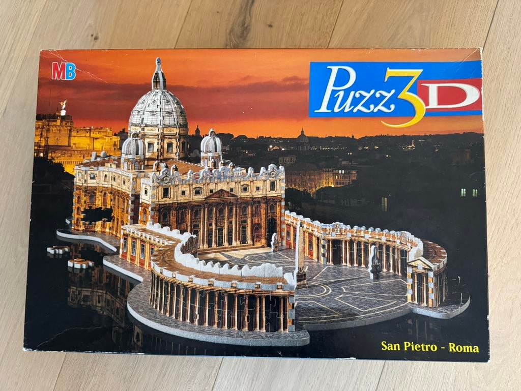 Puzz3D - San Pietro, Ophalen, 500 t/m 1500 stukjes, Gebruikt, Rubik's of 3D-puzzel