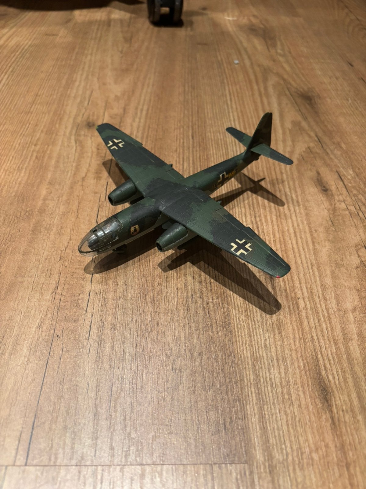 A) 1/72 Arado Ar234 Blitz Duitse bommenwerper WW2 gebouwd, 1:72 tot 1:144, Gebruikt, Revell, Ophalen of Verzenden