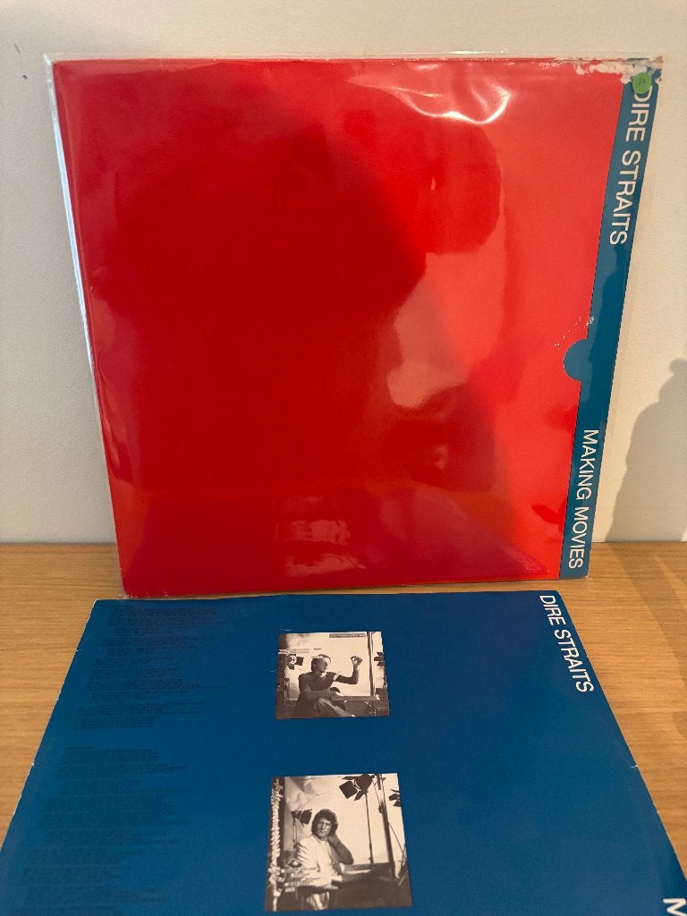 LP - Dire Straits - Making movies, Cd's en Dvd's, Vinyl | Rock, Gebruikt, Ophalen of Verzenden, 12 inch, Poprock