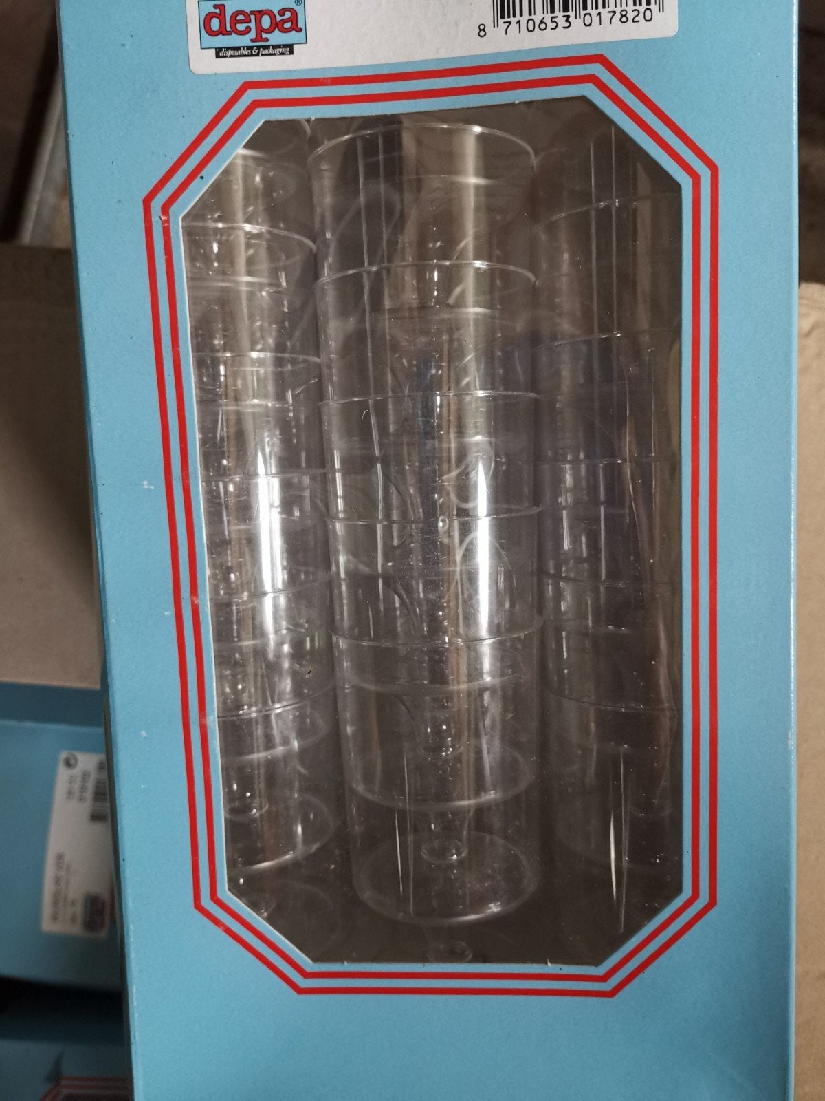 Depa Wegwerp Wijnglazen 120cc - 6x70 stuks (Nieuw), Huis en Inrichting, Ophalen of Verzenden