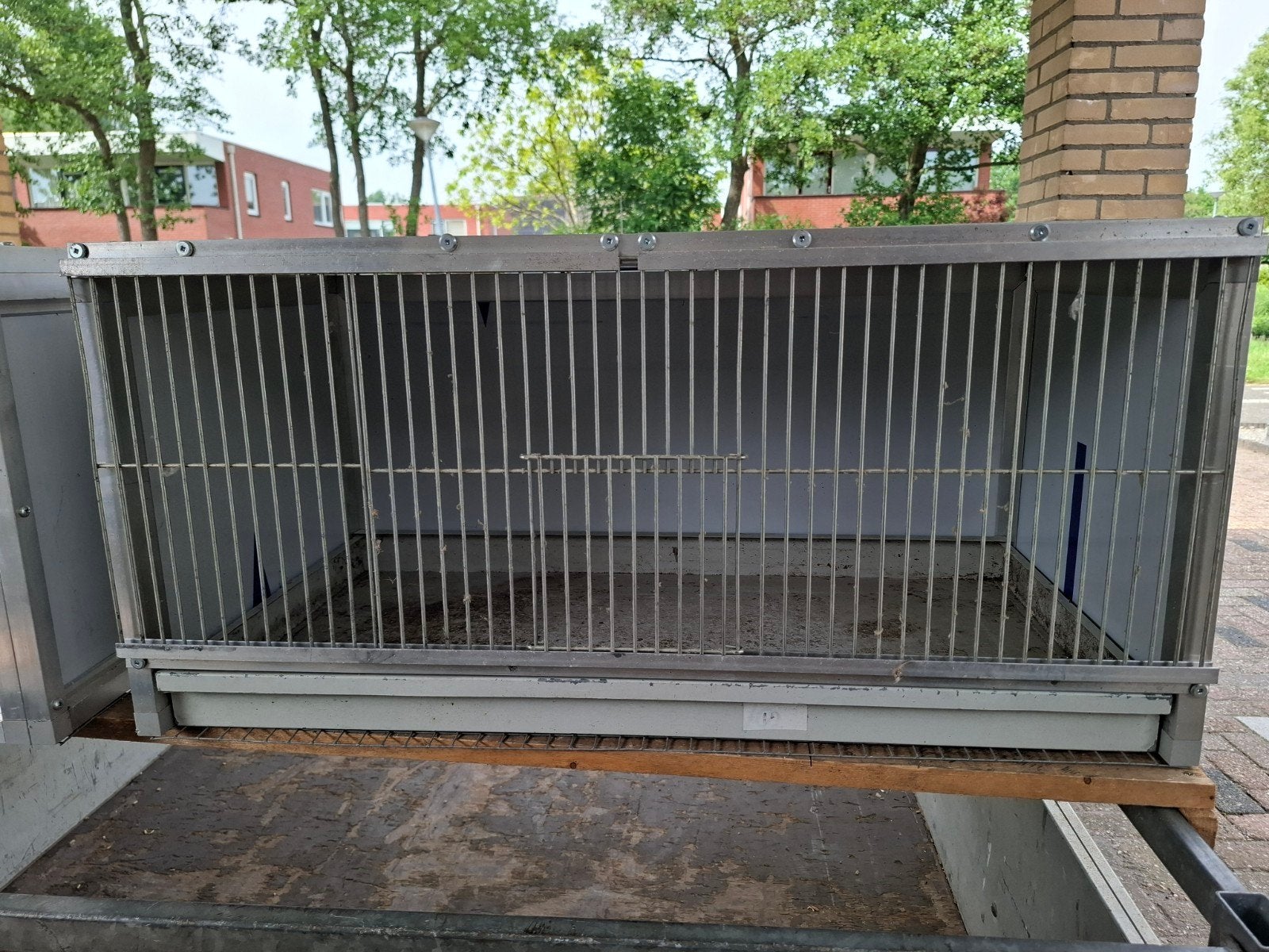 Broed/uitvliegkooi met lade, Dieren en Toebehoren, Vogels | Hokken en Kooien, Ophalen, Broedkooi of Kweekkooi