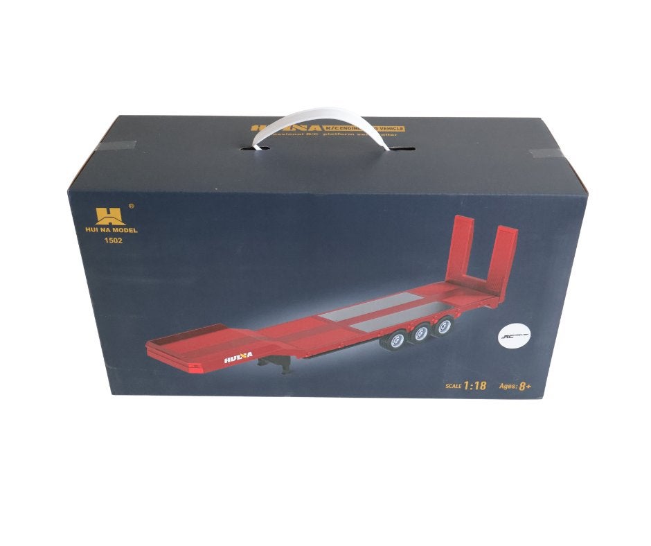 HUINA RC Haulage Flatbed Trailer voor CY1501 – Groen, Ophalen of Verzenden, Nieuw, Overige schalen, Onderdeel