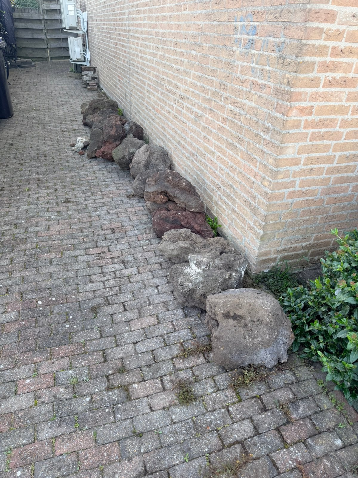 Lavasteen voor tuin of decoratie, Ophalen, Gebruikt, Kei, Lava