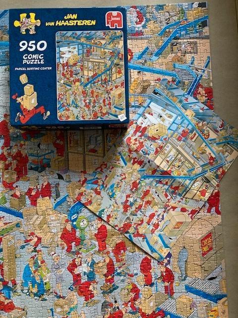 V. Haasteren Parcel Sorting Center nr. 81642 uit 2019 950st., Ophalen of Verzenden, 500 t/m 1500 stukjes, Zo goed als nieuw, Legpuzzel