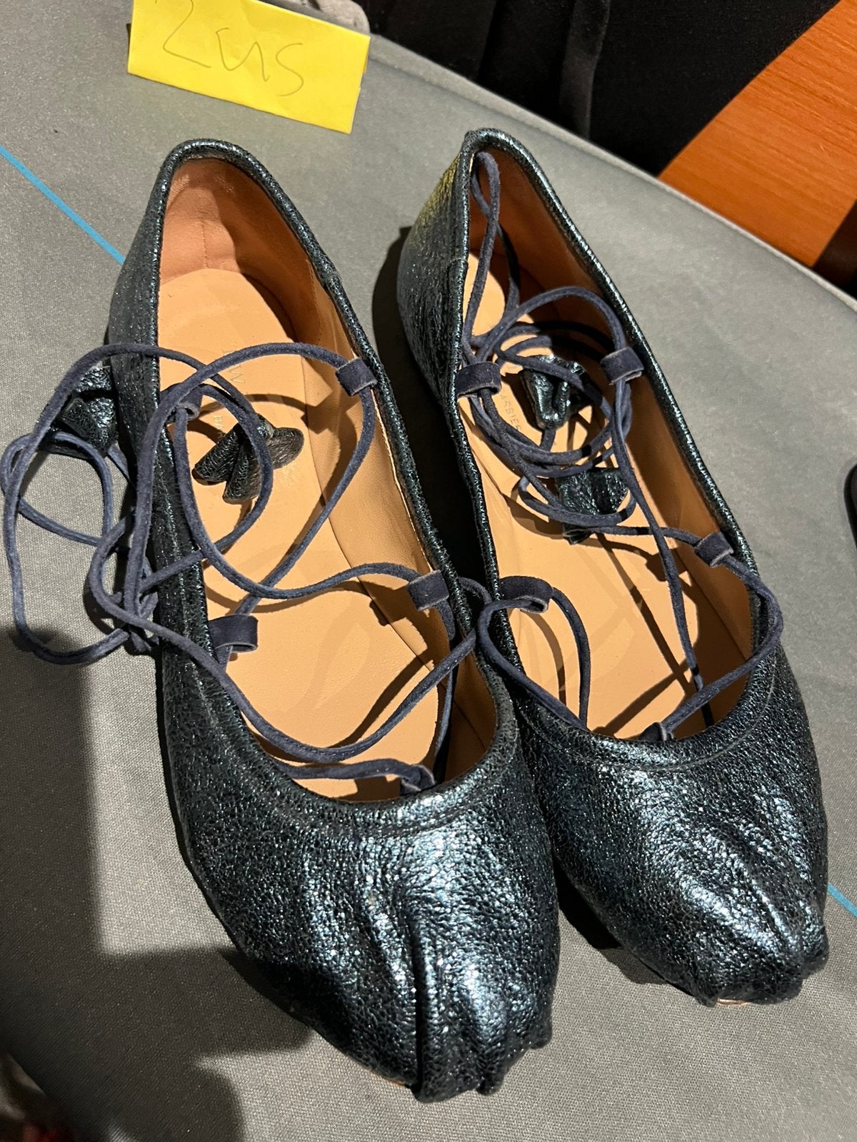 TWINSET ballerina’s met veter maat 39 origineel zgan, Kleding | Dames, Schoenen, Twinset, Blauw, Zo goed als nieuw, Ballerina's
