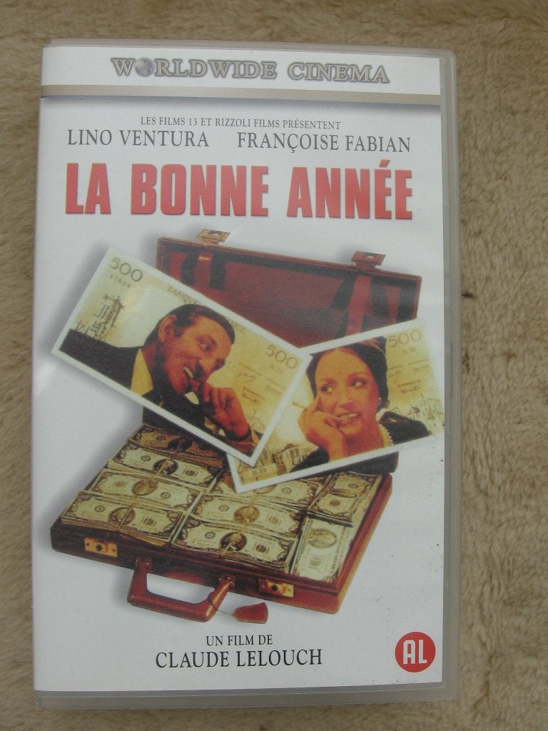 La Bonne Année (Claude Lelouch) (videoband), Cd's en Dvd's, Gebruikt, Alle leeftijden, Ophalen of Verzenden, Actie en Avontuur