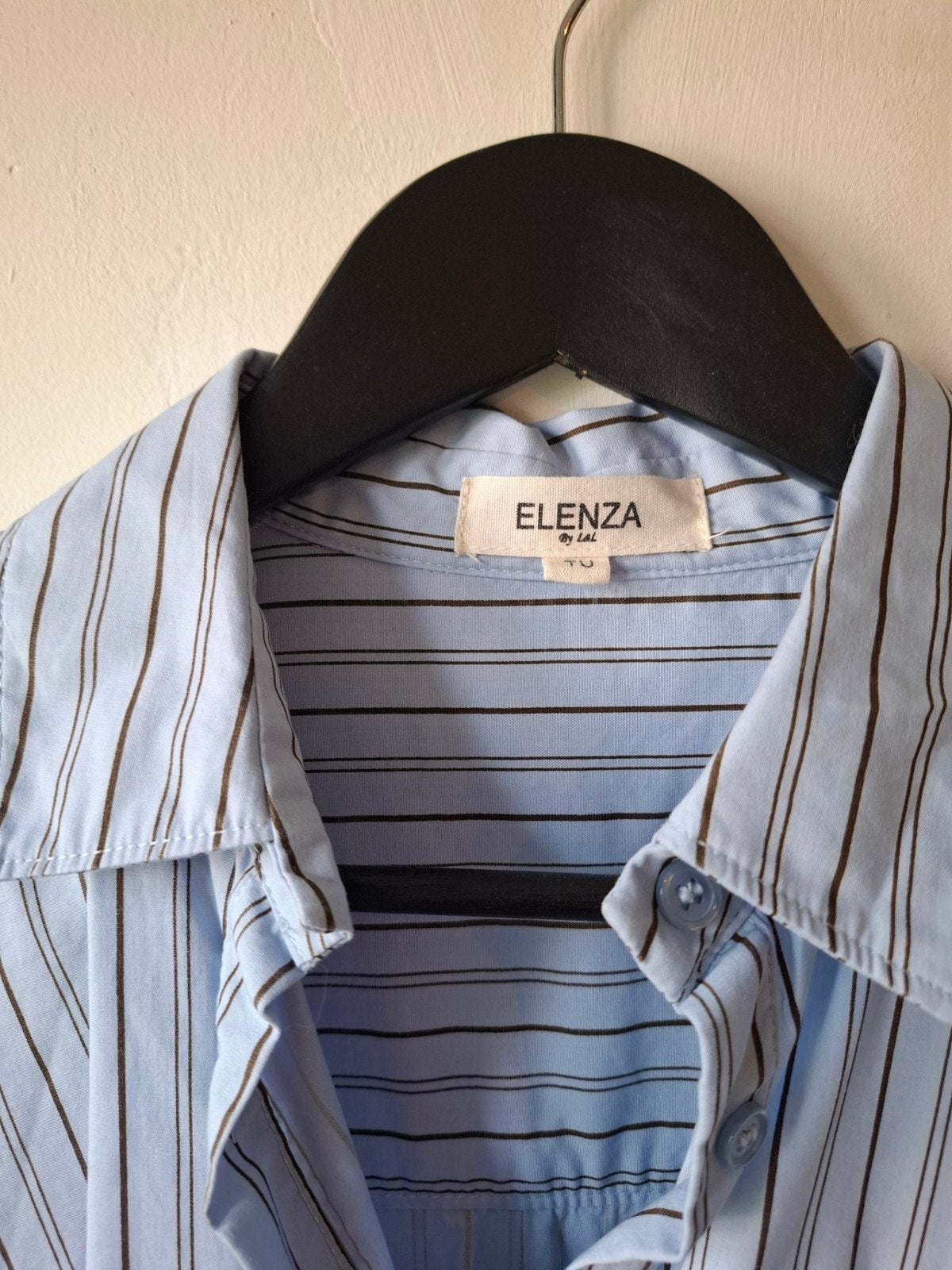 Elenza aparte blouse one size t/m 46, Blauw, Elenza, Maat 46/48 (XL) of groter, Ophalen of Verzenden