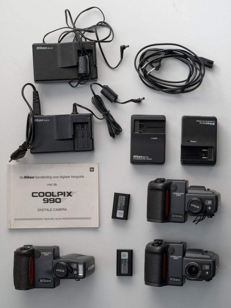 3x coolpix camera, Gebruikt, Verzenden, Compactcamera, 4 t/m 7 keer