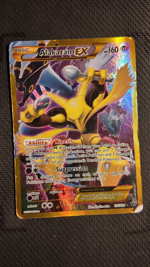 Alakazam-EX 125 Fates Collide | Pokemon kaart, Hobby en Vrije tijd, Verzamelkaartspellen | Pokémon, Ophalen, Zo goed als nieuw