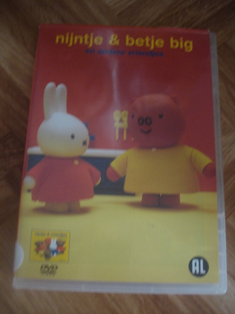 dvd nijntje betje big ' 477 -184 -1042, Alle leeftijden, Ophalen of Verzenden, Zo goed als nieuw