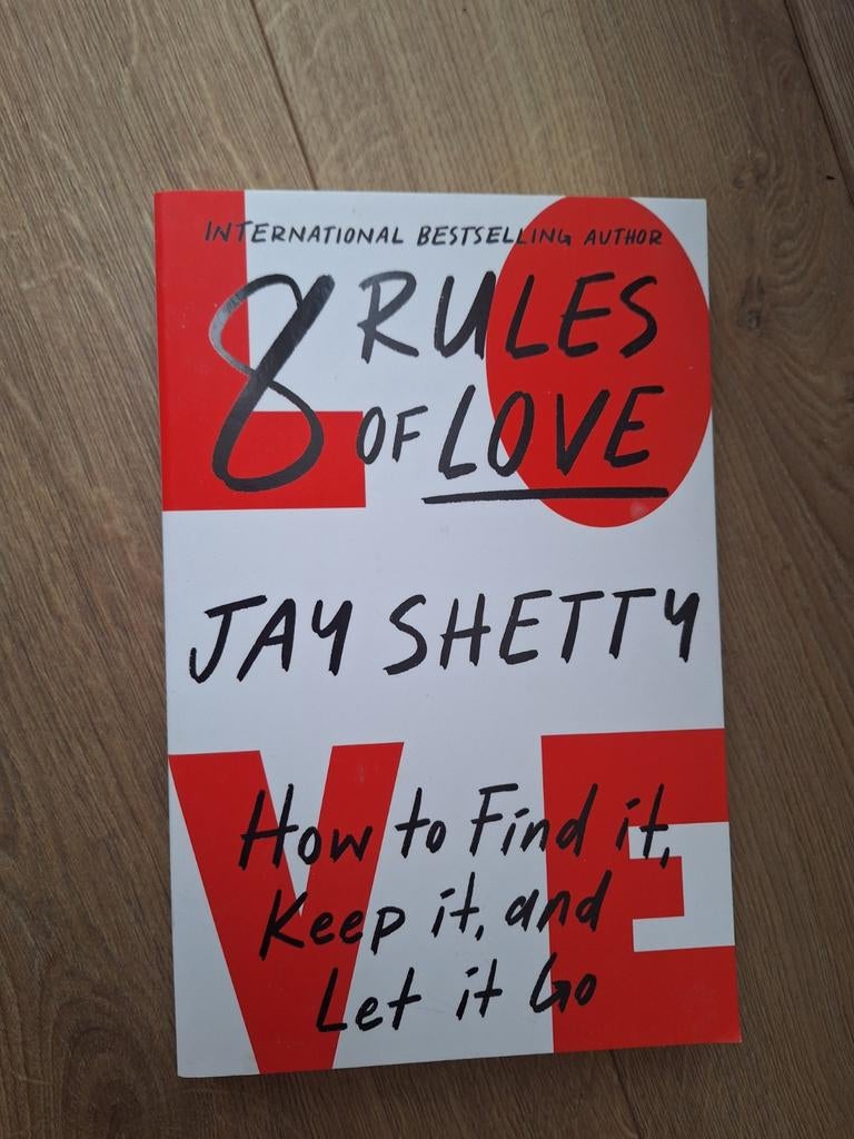 8 Rules of Love - Jay Shetty (Engels), Ophalen, Zo goed als nieuw, Jay Shetty, Amerika