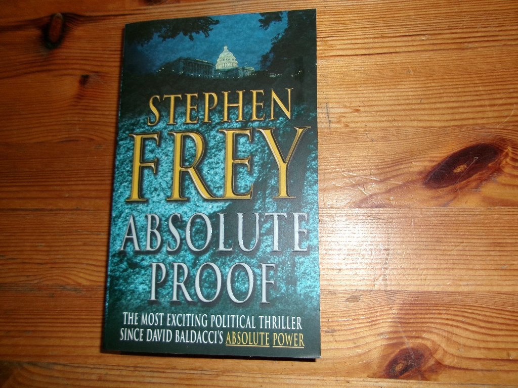 Stephen frey - absolute proof, Ophalen of Verzenden, Gelezen