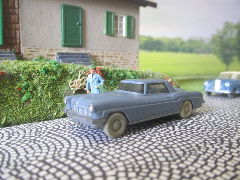 Lincoln Continental Mark II Wiking 210-1-2 Graublau 1959-62, Ophalen of Verzenden, Gebruikt, Auto, Wiking