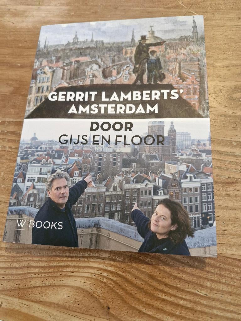 Gerrit Lamberts Amsterdam door Gijs en Floor, Overige merken, Floor van Spaendonck, Gijs Stork, Fiets- of Wandelgids, Ophalen of Verzenden