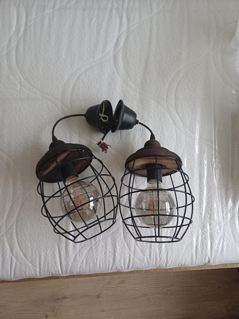 Hanglamp 2x (mag ook apart), Ophalen of Verzenden, Gebruikt, Minder dan 50 cm