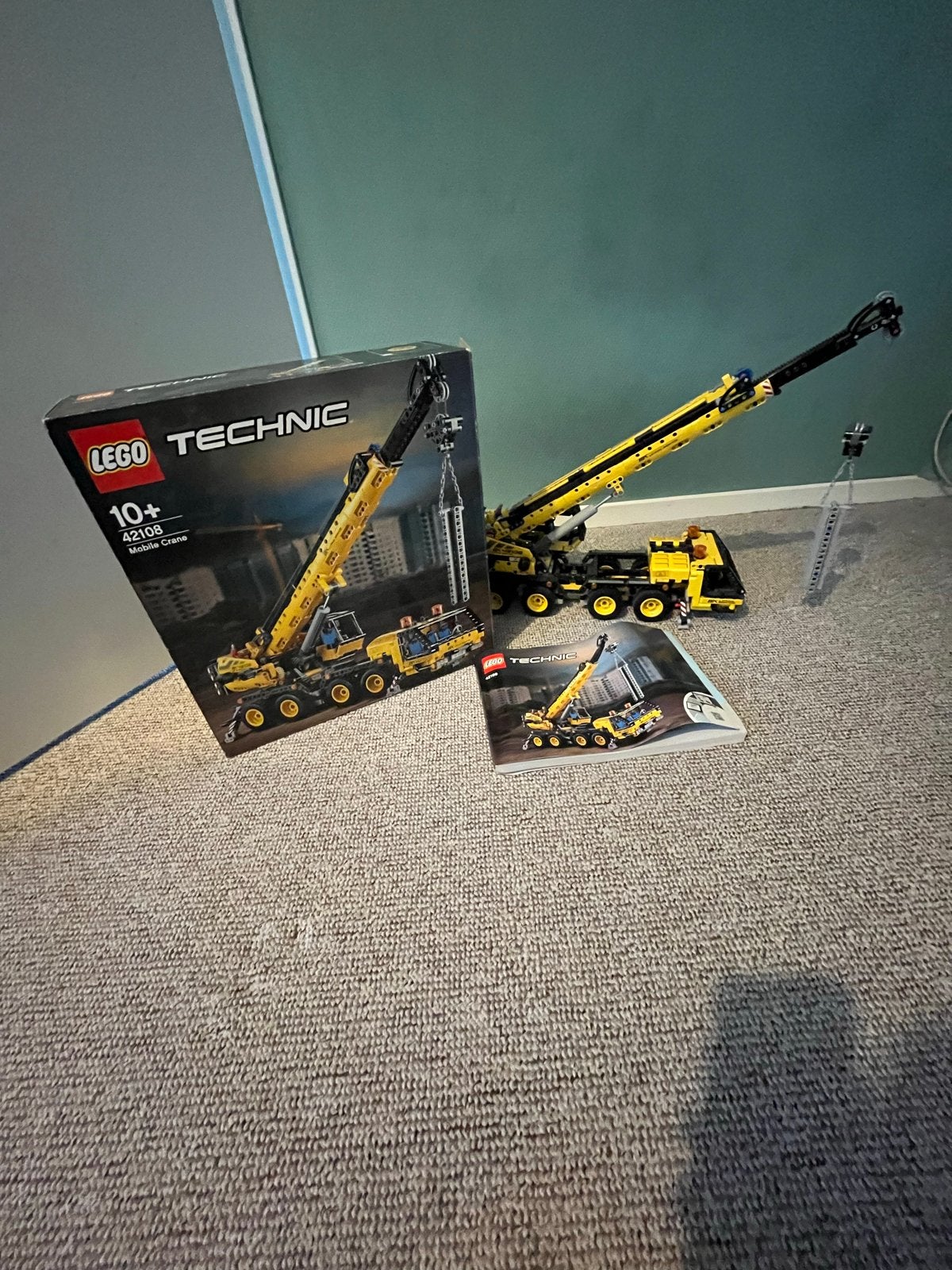 Lego Technic Kraanwagen 42108, Ophalen, Lego, Zo goed als nieuw, Complete set