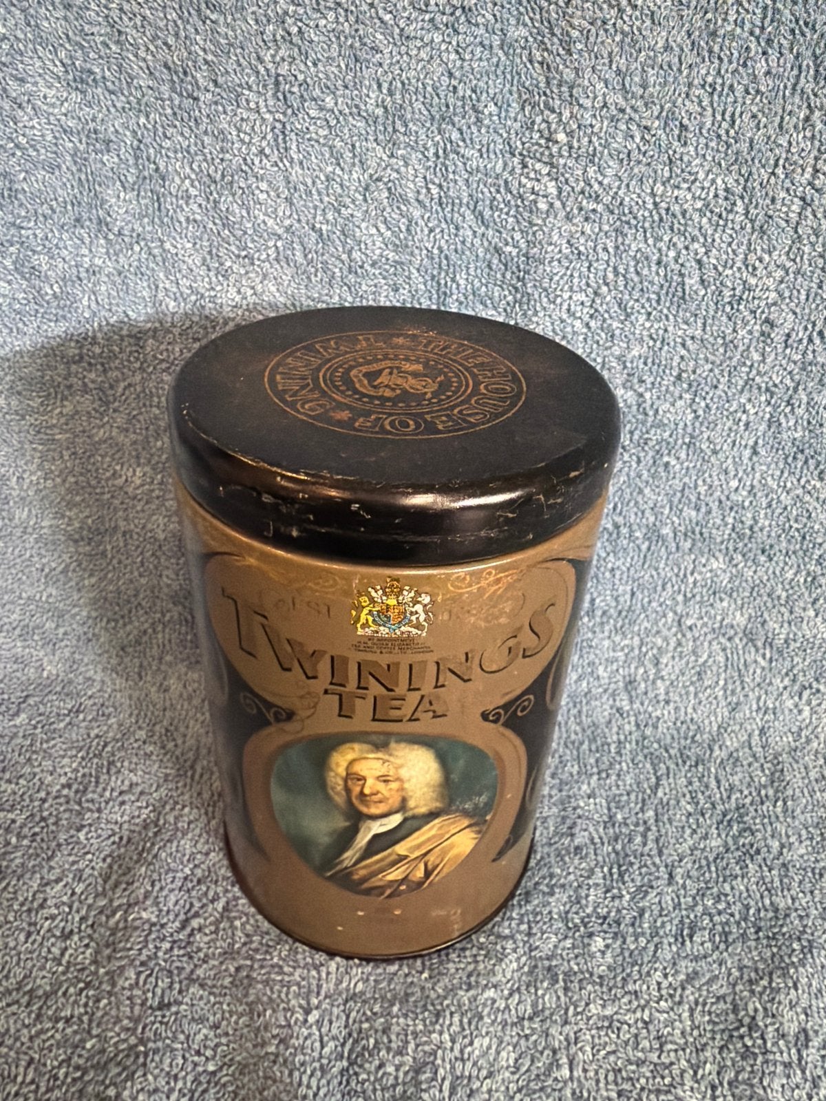 Vintage Twinings Special Darjeeling Tea Blik, Ophalen of Verzenden, Gebruikt, Thee, Overige merken
