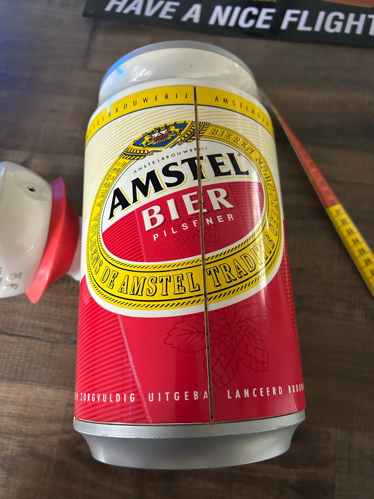 Amstel Bier CD/DVD houder - Uniek en decoratief, Kunststof, Gebruikt, Minder dan 25 discs, Ophalen of Verzenden
