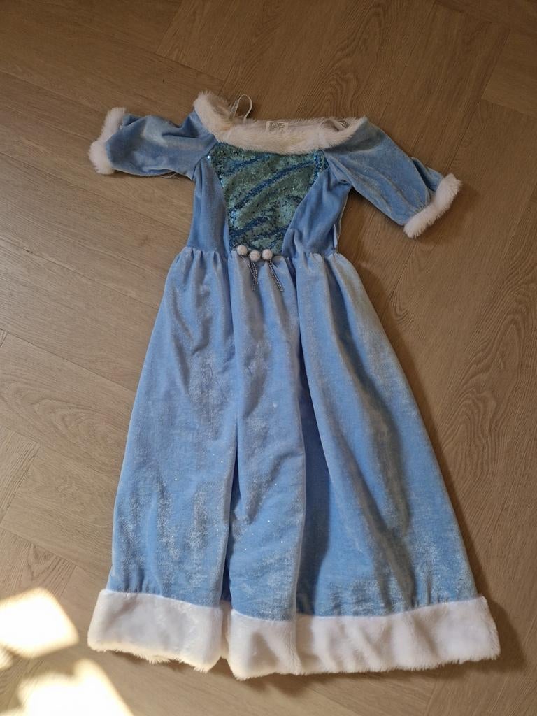Efteling prinsessen jurk, Kinderen en Baby's, Ophalen of Verzenden, Gebruikt, 134 t/m 140, Meisje
