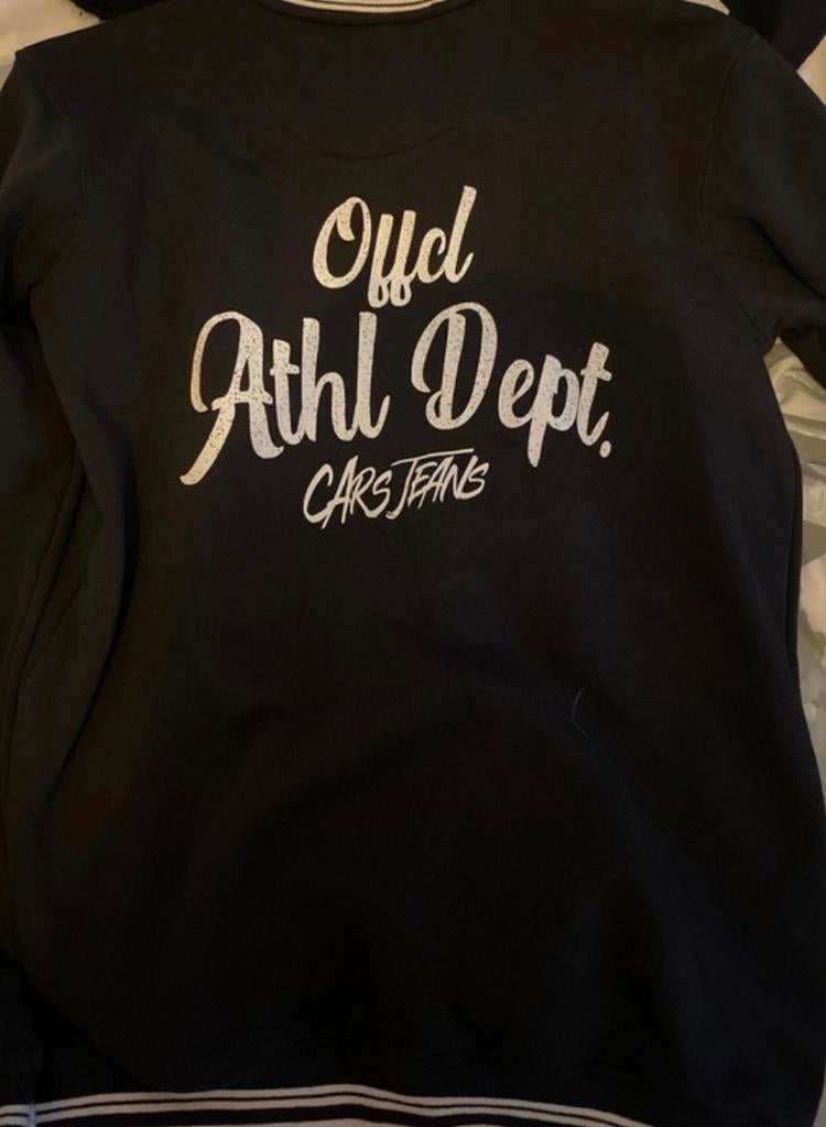Cars Jeans Varsity Jacket Zwart Maat M, Kleding | Dames, Truien en Vesten, Ophalen of Verzenden, Zo goed als nieuw